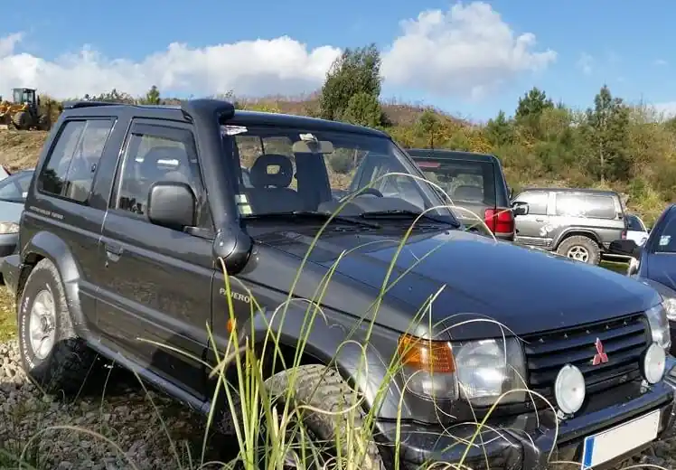 Snorkel Vetroresina Aerodinamico Mitsubishi Pajero-Montero V20 Popolare