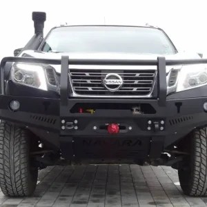 Paraurti Anteriore Con Supporto Verricello e Bullbar Nissan Navara D23 Must-Have