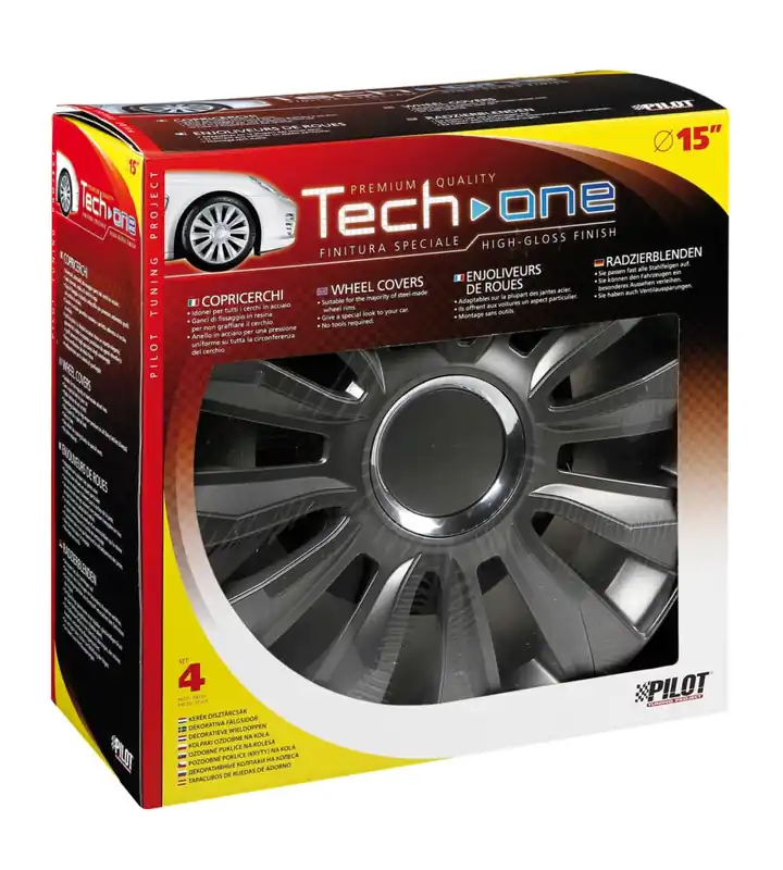 Copricerchi per auto "avalone" pro dark - ø 15" 31532 A Buon Prezzo