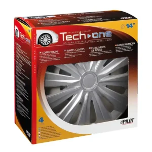 Copricerchi per auto "multi silver" - ø 14" pilot 31636 Subito Disponibile