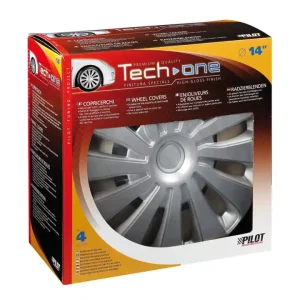 Copricerchi per auto "sepang" silver - ø 14" pilot 31651 Soddisfatti O Rimborsati