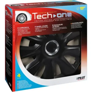 A Buon Prezzo Copricerchi per auto "stratos rc black" - ø 17" pilot 31609