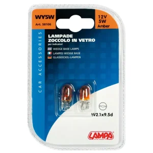 Ultimissimo Modello Coppia lampade 12v w2 1x9 5d 5w aran 58106