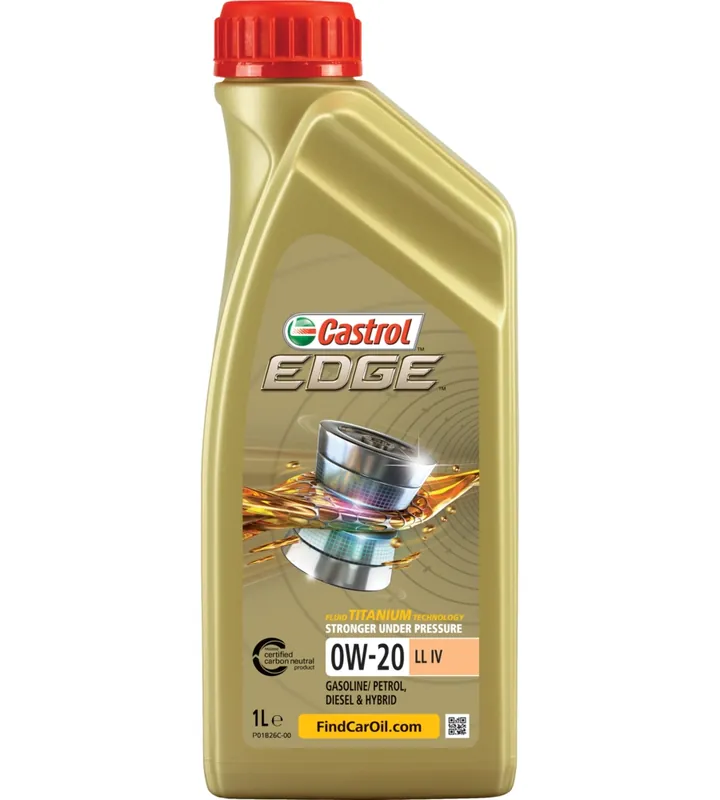 Reso Gratuito 5 pezzi olio castrol edge 0w-20 ll iv 1lt