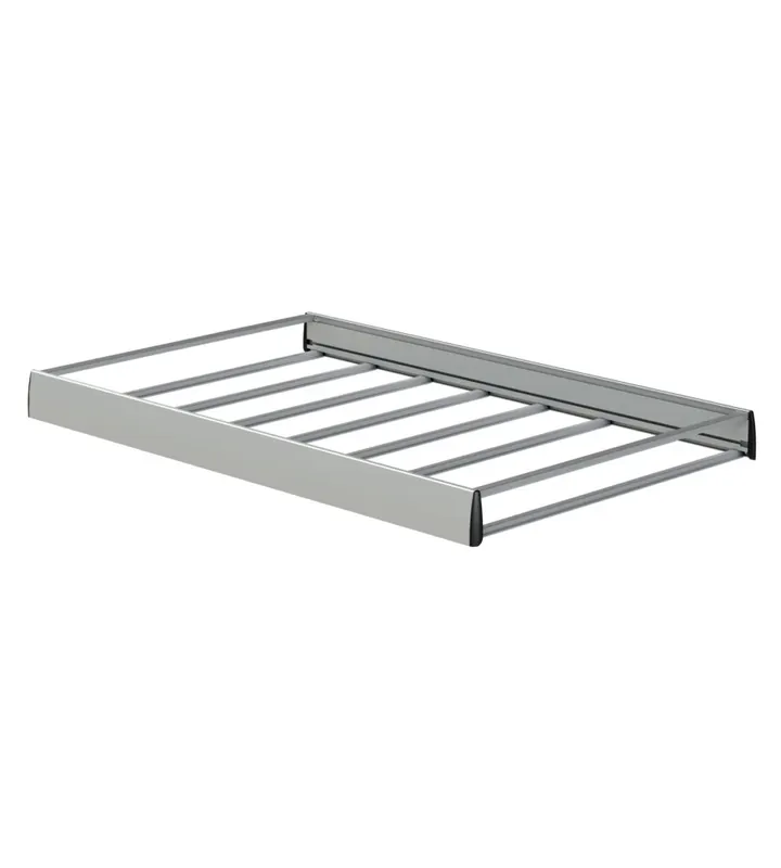 Soddisfatti O Rimborsati Cesta portapacchi per auto e veicoli commerciali nordrive krs-12 kargo rack compact - 150x150x12 cm nkr0203