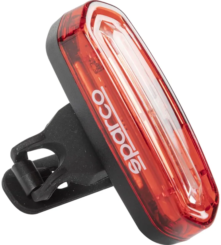 Solo Oggi Fanalino posteriore per bicicletta sparco, 7,2x2,1x2,2 cm