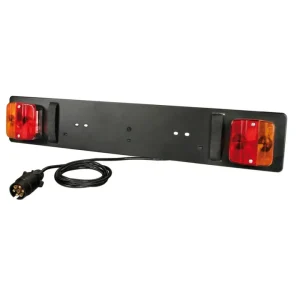 Barra ripetitrice segnaletica posteriore per targa auto 12/24 v Novità