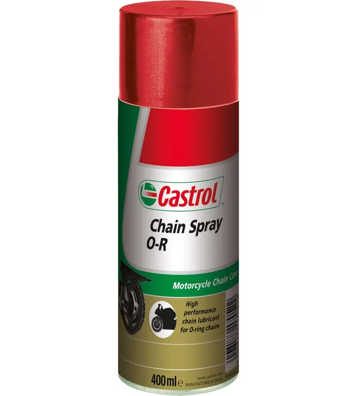 Lubrificante sintetico chain spray o-r per moto, bianco, ottima protezione Offerta Lampo