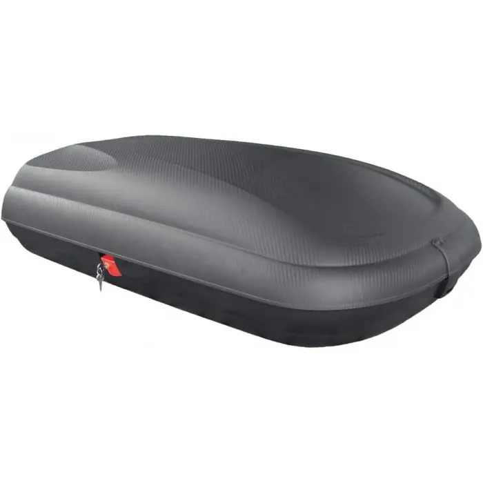 Esclusivo Box Gran-Pree 320 Litri Baule Nero Carbon in polipropilene