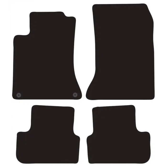 Esclusivo Set completo di tappeti in moquette su misura "MERCEDES Classe A (W176) 12→18 "