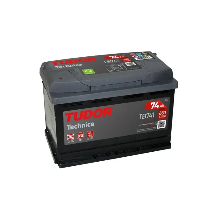 Batteria Auto Tudor Technica TB 741 "74 Ah" Direttamente Dal Produttore