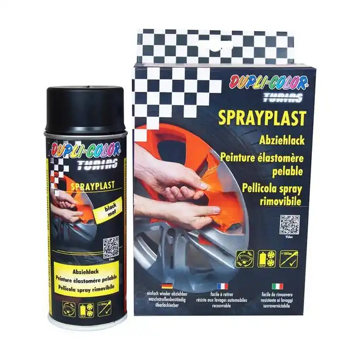 Prezzo Ridotto Vernice Dupli Color pellicola rimovibile SprayPlast nero semilucido