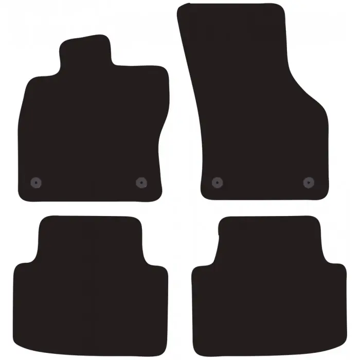 Set completo di tappeti in moquette su misura "VOLKSWAGEN Passat SW 14 " Affare