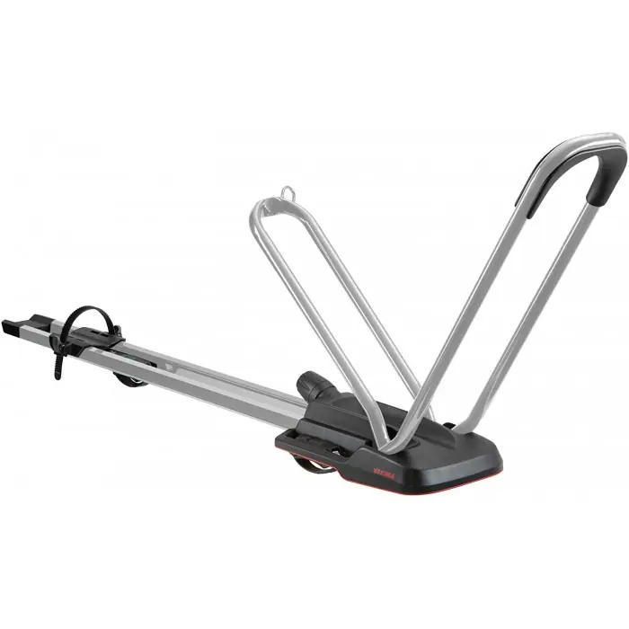 Offerta Speciale Portabici da tetto Yakima HighRoad con fissaggio ruota anteriore - Argento