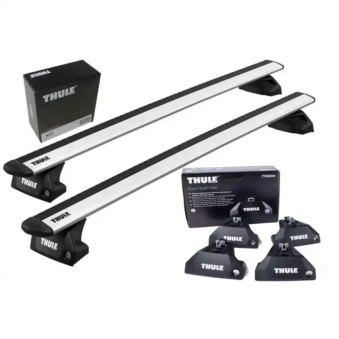 Offerta Del Giorno Portatutto Thule completo di WingBar Evo e kit per Kia Sportage 16→22 con profili integrati