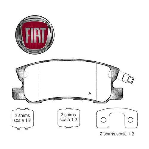Miglior Prezzo ? K68028671AA FIAT - SERIE PASTIGLIE FRENO JEEP COMPASS 2AMV4271AA