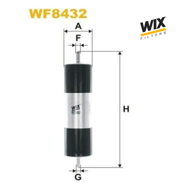 Vendita Finale WIX WF8432 - FILTRO CARBURANTE AUDI VOLKSWAGEN 4F0127401F