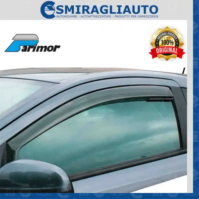 Consegna Rapida Set Deflettori Aria Antiturbo Alfa Romeo 145 3 Porte Antivento Oscurati