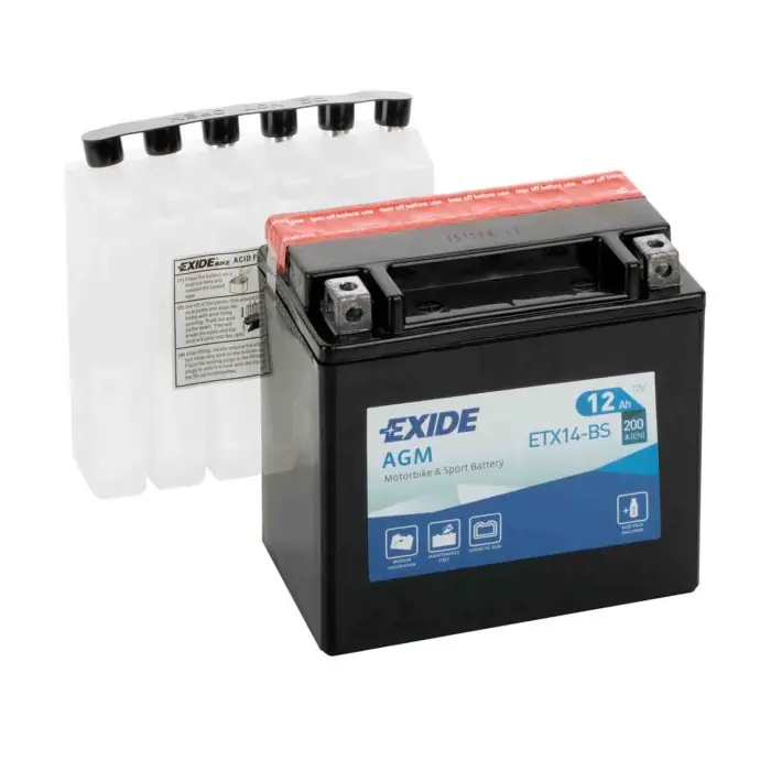 Batteria 12v Exide Bike Agm 12 Ah 200 A Caponord 1200-dorsoduro 1200 Exide Bike Batterie Per Moto Batterie Compra Oggi Stesso