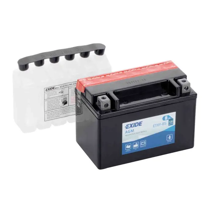 Batteria 12v Exide Bike Agm 8 Ah 120 A Habana, Mojito-leonardo 150 Exide Bike Batterie Per Moto Batterie Sconto