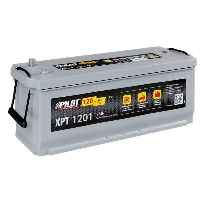 Subito Disponibile Batteria 12v Pilot Smf 120 Ah 800 A Pilot Batterie Per Camion Batterie
