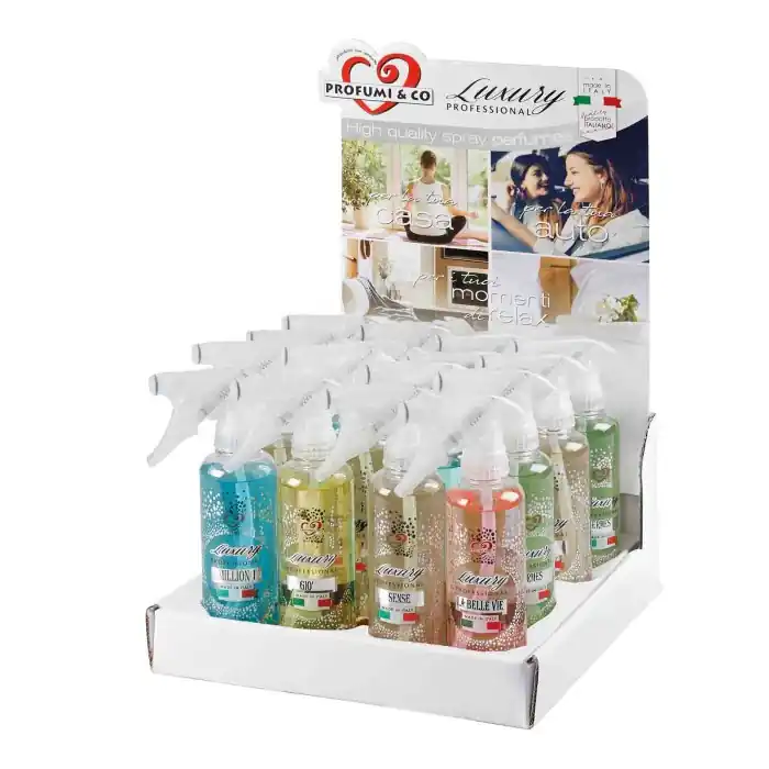 Popolare Luxury Professional 300 Ml Espositore 20 Pz Profumi & Co. Deodoranti