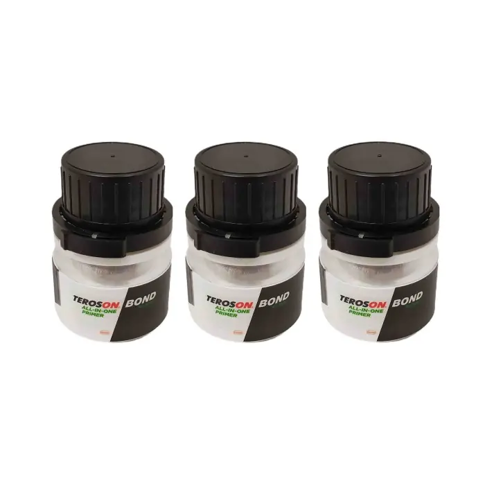 Saldi Teroson Bond All In One Primer 25ml 9699 Attiva Adesivo Vetri E Cristalli 3 Pezzi