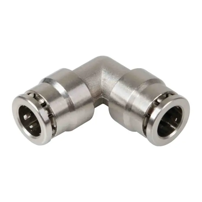 Nuovo Arrivo L 2 Raccordo A 90° In Metallo Per Tubi Aria Ø 8 Mm Raccordi E Connettori