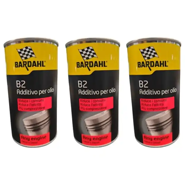 Acquista Ora Bardahl B2 Oil Treatment 3 Pezzi X 300ml 142023 Additivo Curativo Per Olio Motore