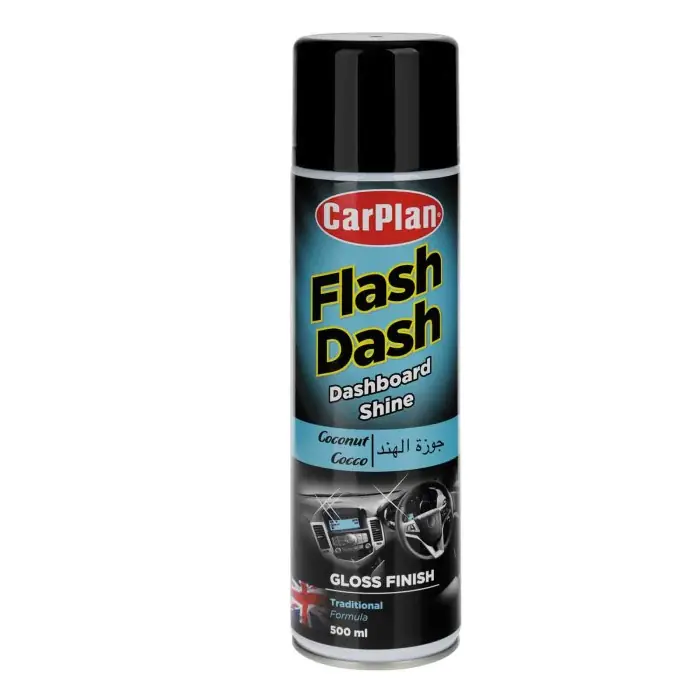 Flash Dash Pulitore Per Cruscotti Effetto Lucido 500 Ml Cocco Carplan Ultima Occasione