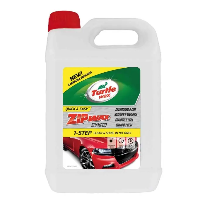 Zip Wax Shampoo Cera 2500 Ml Turtle Wax Compra Oggi Stesso