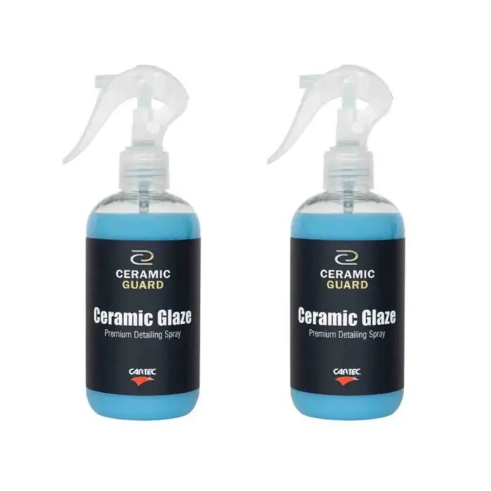 Sconto Cartec - Ceramic Glaze - Rivestimento Protettivo, Trattamento Ceramico Nanotecnologico E Idrofobico Per Carrozzeria Auto 2 Pezzi