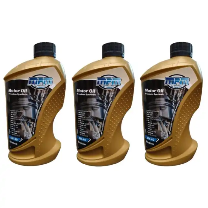Prezzo Di Fabbrica MPM 05000 Olio Motore 5W-40 Premium Synthetic ACEA A3-B4 API SN-CF BMW LL-01 MB 229.3 VW 502.00 505.00 1L - 3 PEZZI