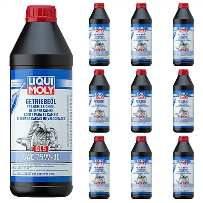 LIQUI MOLY 3658 OLIO SPECIFICO PER CAMBIO MANUALE O AUTOMATICO 75W80 AD ALTE PRESTAZIONI. CONFEZIONE 10 PEZZI Compra Online