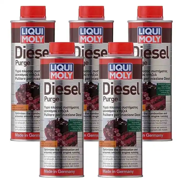 Saldi Liqui Moly 1811 Pulitore Per Iniezione Diesel Ottimizza Combustione Kit 5 Pezzi X 500ml