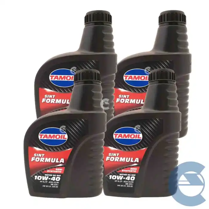 Tamoil Sint Formula 10w40 4 Litri Olio Motore Benzina Diesel Furgoni Leggeri Novità