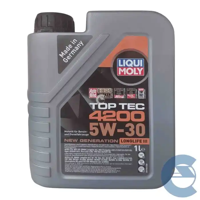 Consegna Rapida Liqui Moly 8972 Top Tec 4200 5w30 1 Litro Olio Motore Benzina E Diesel