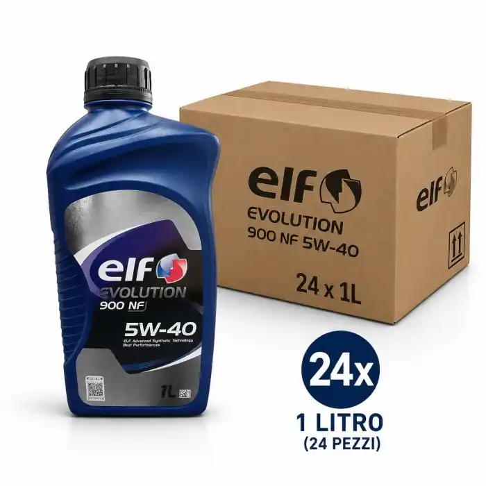 Spedito Oggi Elf Evolution 900 Nf 5w-40 24 Litri Olio Motore Auto Benzina E Diesel Fap Dpf