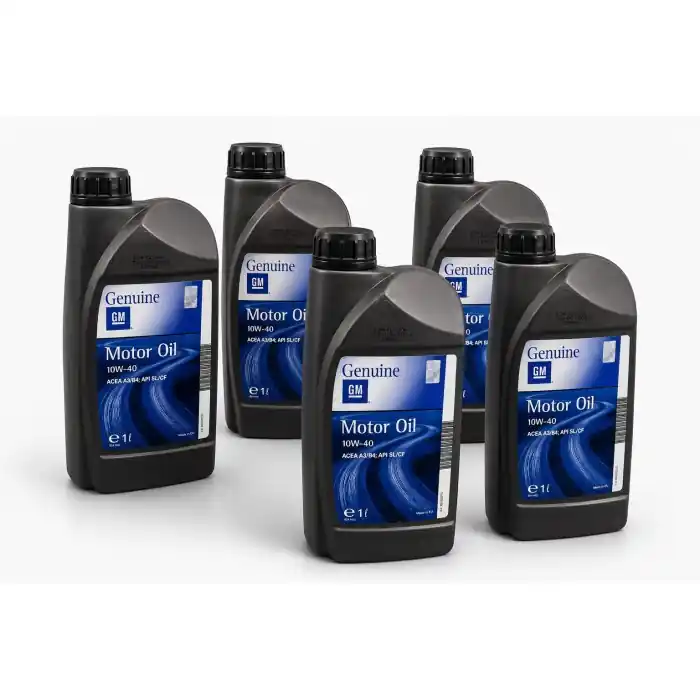 Gm Opel 10w-40 Genuine Olio Motore Benzina E Diesel Senza Dpf Fap 1l 5PZ Esclusivo