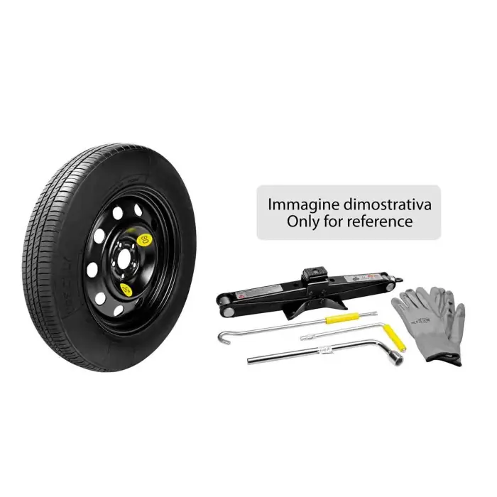 Acciaio 125/70 16 Kit Ruotino Di Scorta Mii 3p-mii 5p-citigo 3p-citigo 5p-up! 3p-up! 5p Kit Ruotino Di Scorta In Acciaio Prezzo Scontato