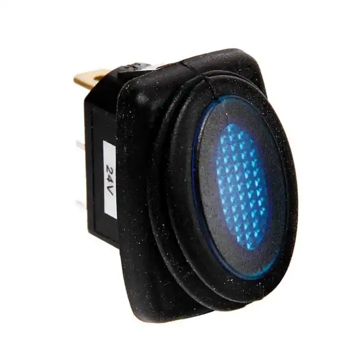 Prezzo Di Fabbrica Micro Interruttore Impermeabile Con Spia A Led 12/24v Blu Interruttori E Relè Cablaggio Elettrico
