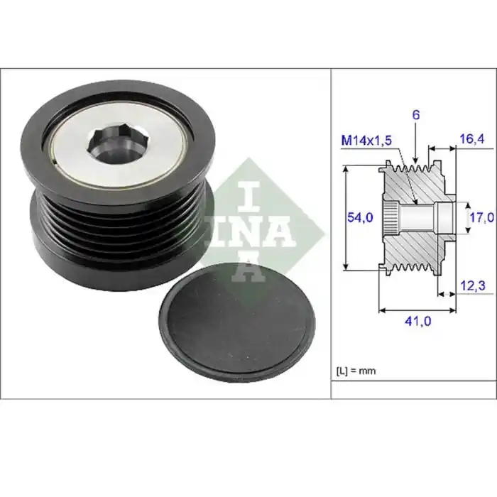 Dispositivo ruota libera alternatore 535 0259 10 SCHAEFFLER INA per FORD FIAT Super Prezzo
