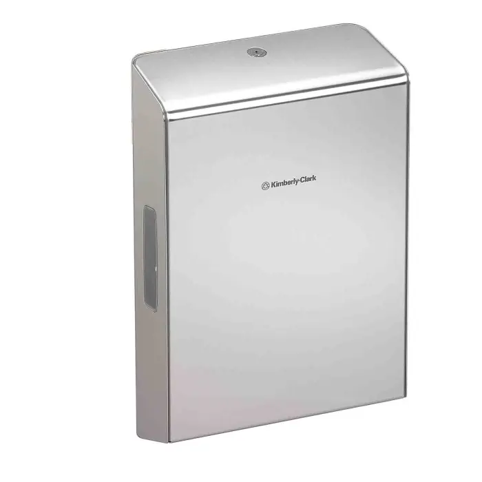 Dispenser In Acciaio Inox Per Asciugamani In Carta Intercalati Con Piega A "z" Dispenser Autoconsumo Quantità Limitata