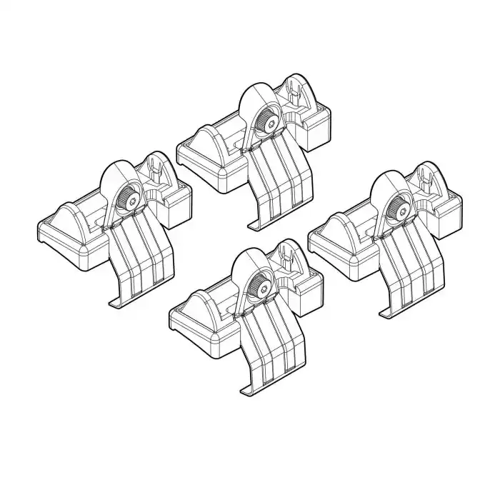 Prezzo Basso Kit Attacchi C002 Ford Fiesta 3p Attacchi Tetto Barre Portatutto Auto
