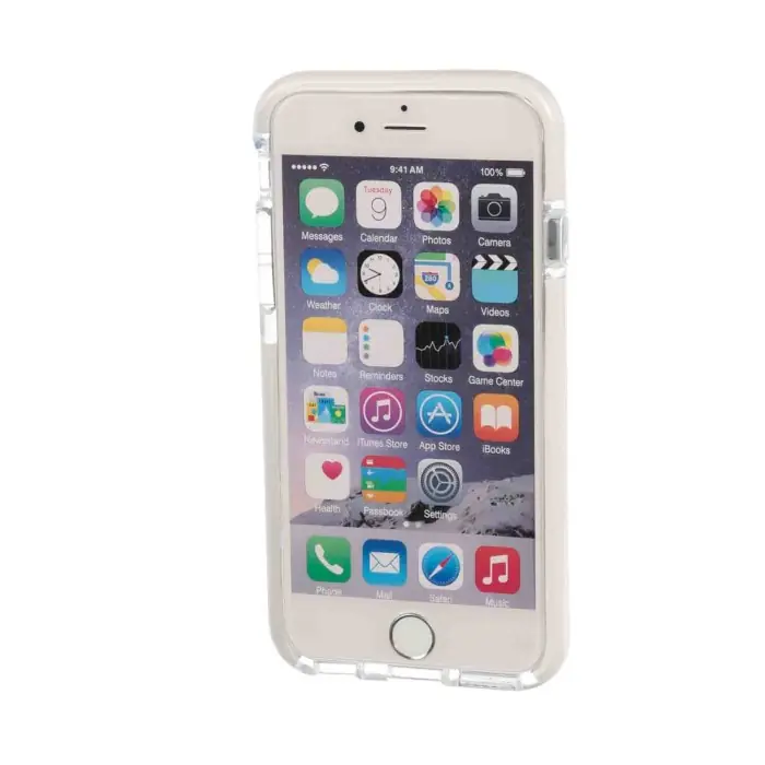 Spedizione Espresso Alpha Guard Cover Ultra Protettiva Anti Shock Flessibile Apple Iphone 6/6s Trasparente/bianco Custodie E Cover