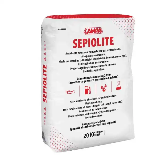 Sepiolite Assorbente Generico Per Suolo Ed Asfalto 20kg Comfort Lavoro Comfort Lavoro A Buon Prezzo