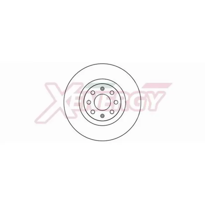 Ultime Pezzi Coppia Dischi Freno X602024 AP XENERGY per OPEL FIAT