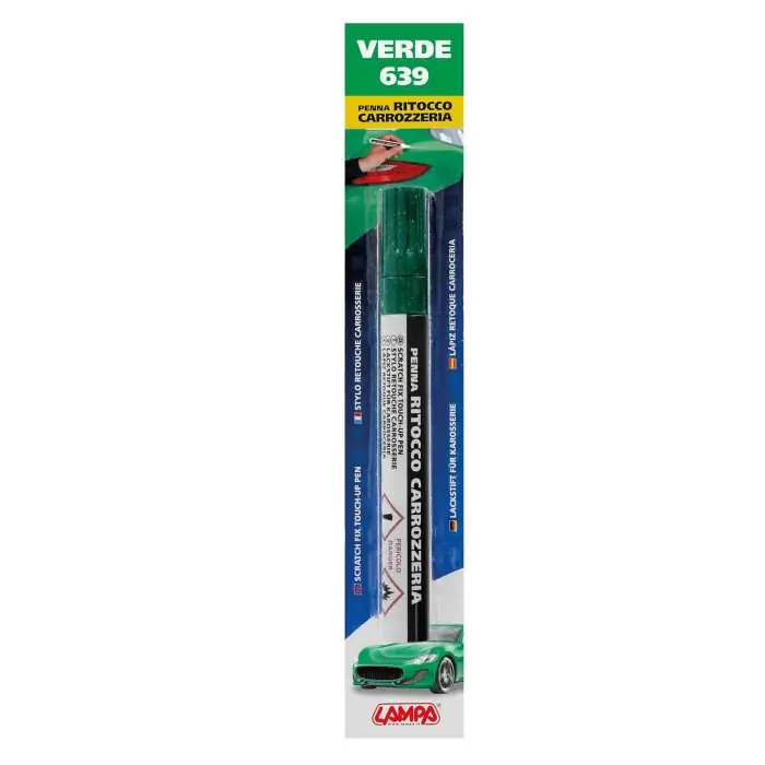 Di Tendenza Penna Ritocco Carrozzeria Verde 639 Brava-clubman-mini-samurai Penne Ritocco Carrozzeria Lampa