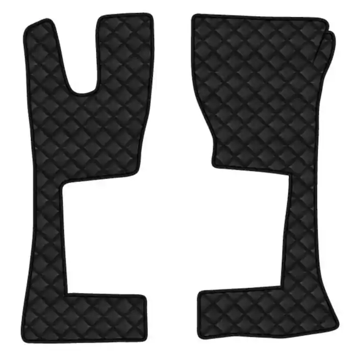 Affare Coppia Tappeti In Skeentex Nero Mercedes Actros Mp4-actros Mp5-actros Mp5 L Coppia Tappeti Su Misura In Skeentex