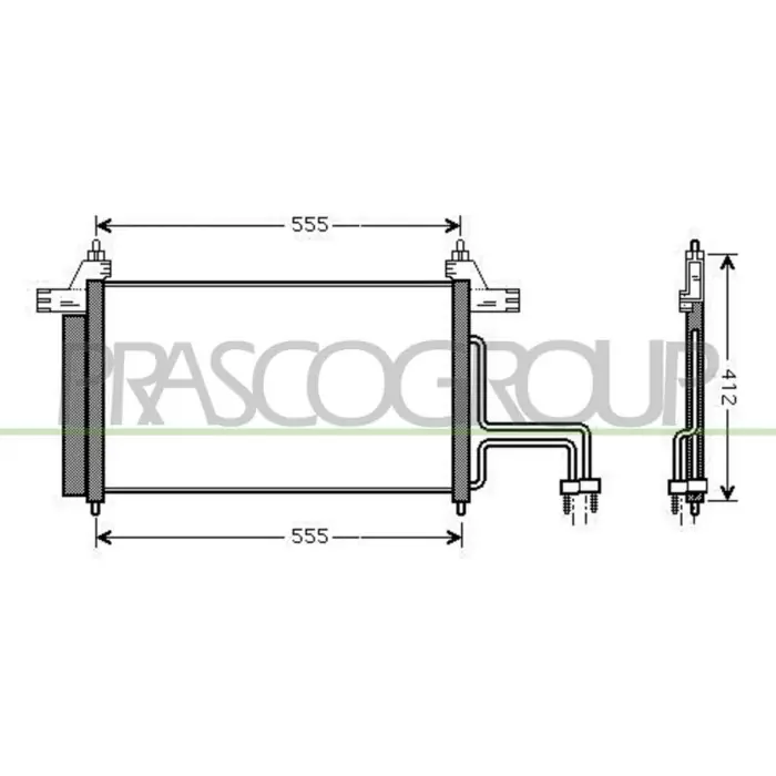 Compra Adesso Condensatore Per Fiat Stilo Dal 2001 Al 2010
